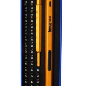 Mini Parafusadeira Elétrica Hikari HKP-41 com 41 bits para eletrônicos