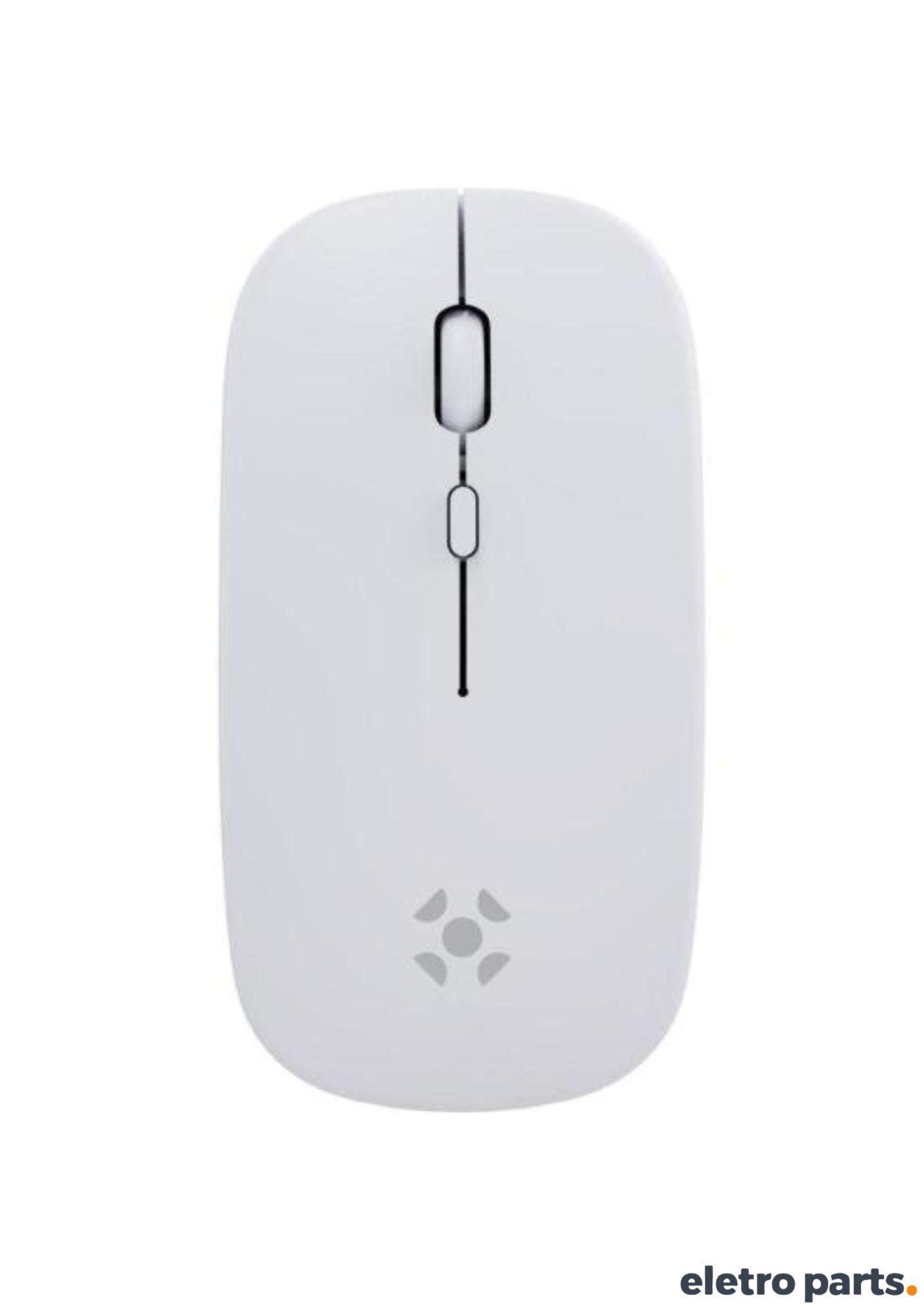 Mouse Sem Fio Fortrek MS14 Branco Tri-Mode