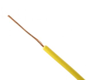 Fio Flexível 0,14mm² Amarelo para Eletrônica – Venda por Metro