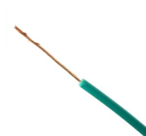 Fio Flexível 0,14mm² Verde para Eletrônica vendido por metro