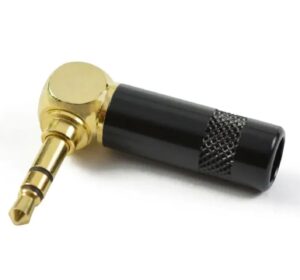 Plug P2 Stéreo 90º-Especial Banhado a Ouro - StormTech
