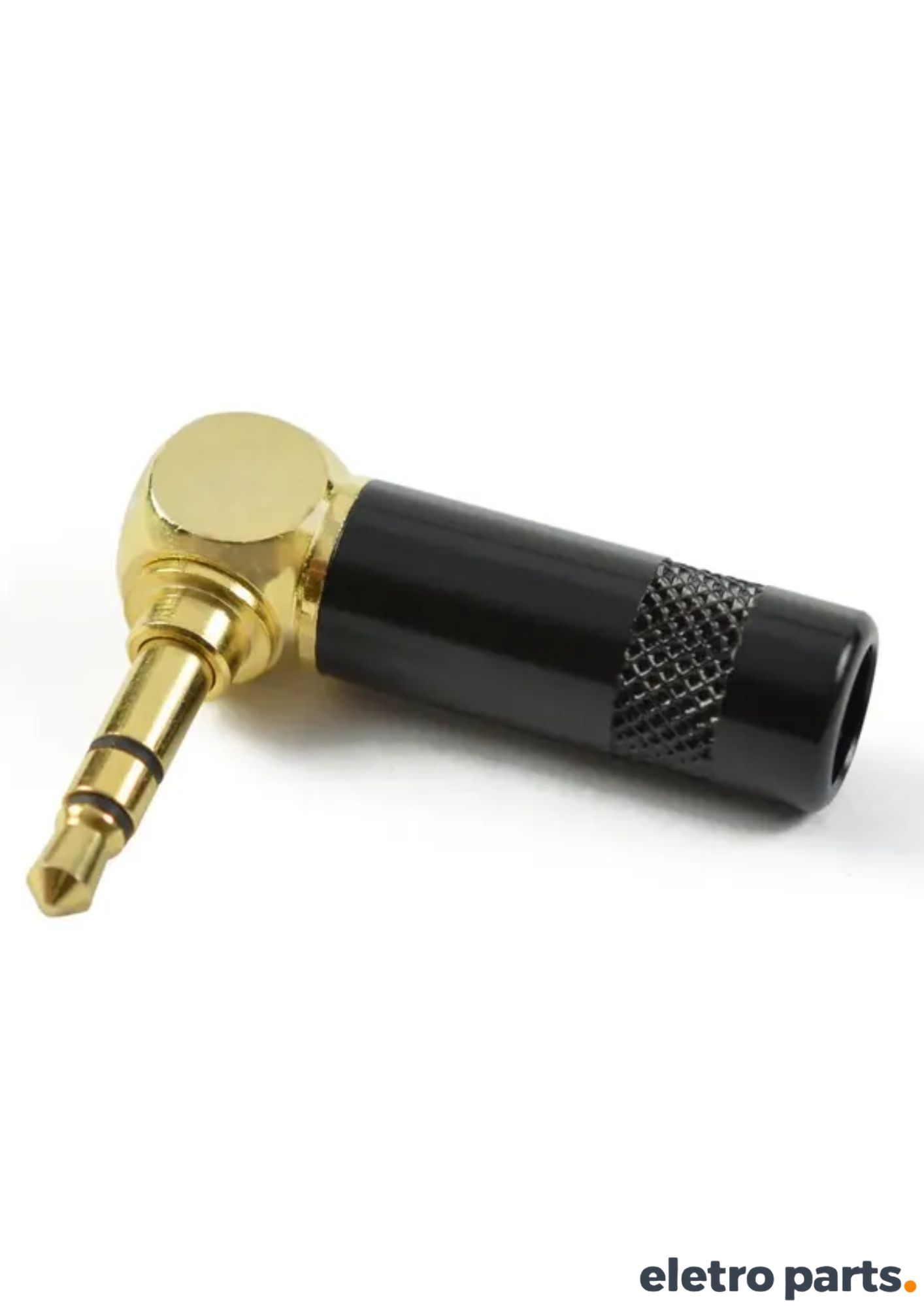 Plug P2 Stéreo 90º-Especial Banhado a Ouro - StormTech