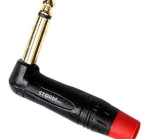 Plug P10 Mono 90º-Especial Banhado a Ouro 24K - StormTech
