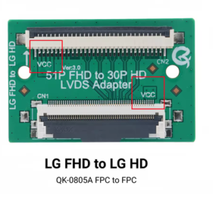 Adaptador LVDS LG FHD p/ LG HD -- 51 Pinos p/ 30 Pinos