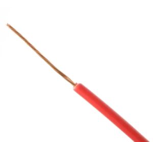 Fio Flexível 0,14mm² Vermelho para Eletrônica vendido por metro