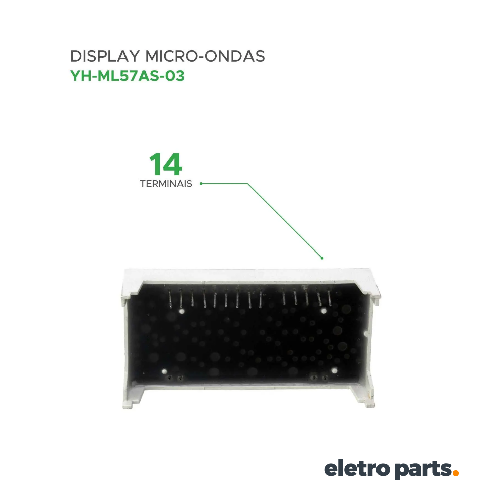 Display Forno Brastemp BMS45 / CONSUL CMS46 - YH-ML57AS-03 - Imagem 4