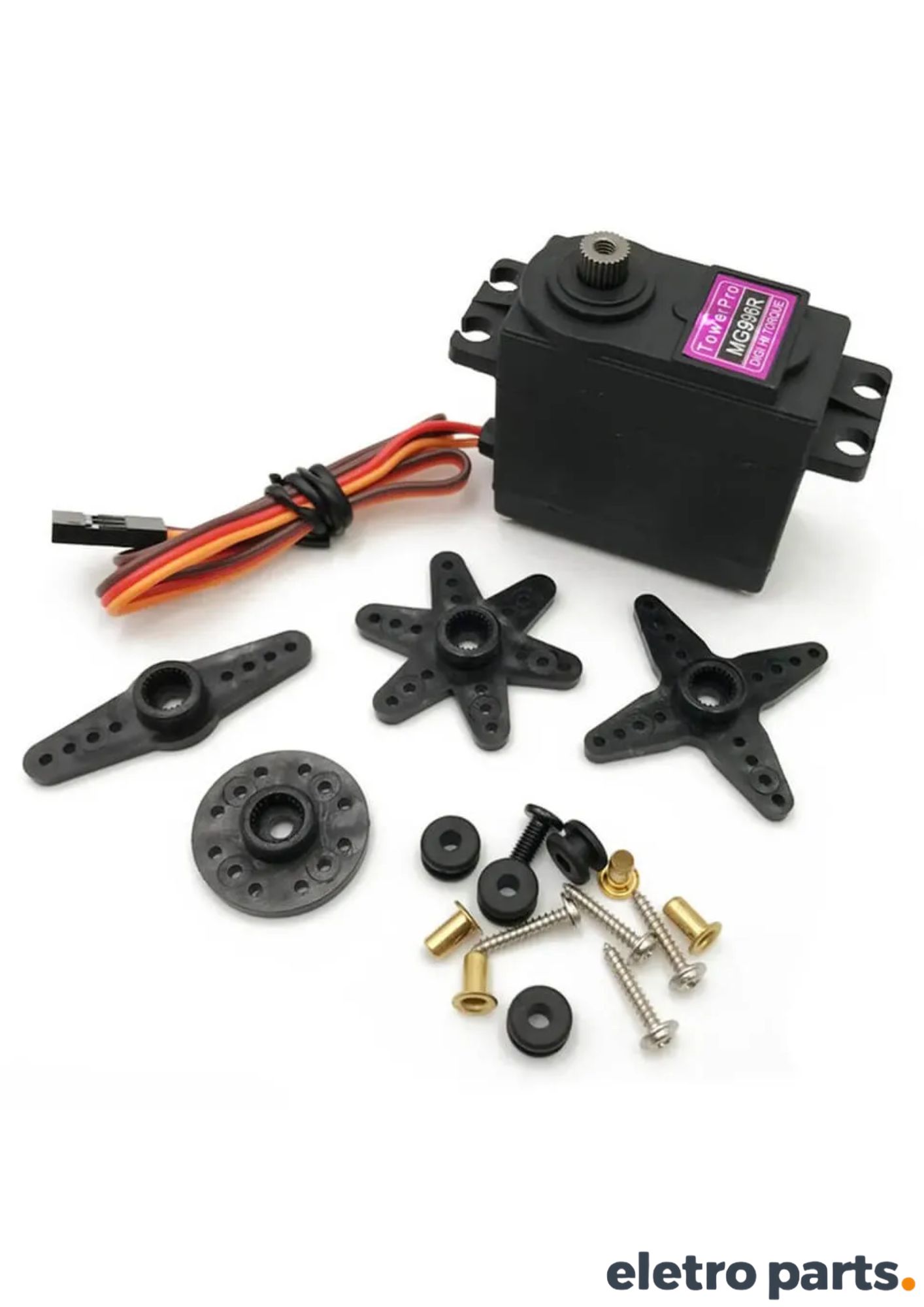 Servo Motor TowerPro MG996R 180° Alto Torque - Imagem 2