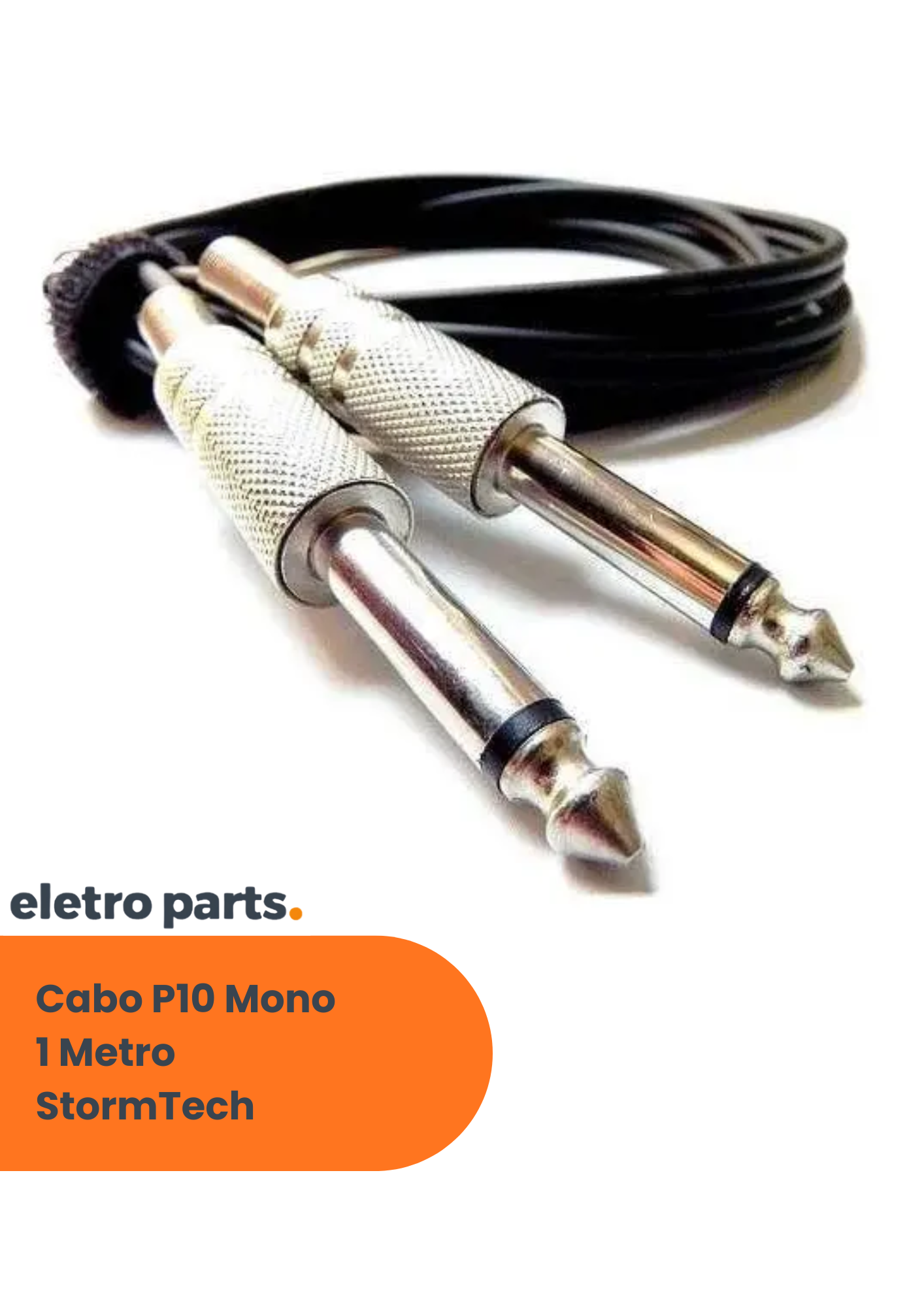 Cabo P10 Mono x P10 Mono 1M - Storm Tech - Imagem 2