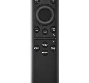 Controle Samsung Original BN98-00104T Solar com Comando de Voz e Atalhos de Streaming