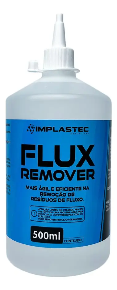 Removedor de Fluxo 500ml Implastec Flux Remover