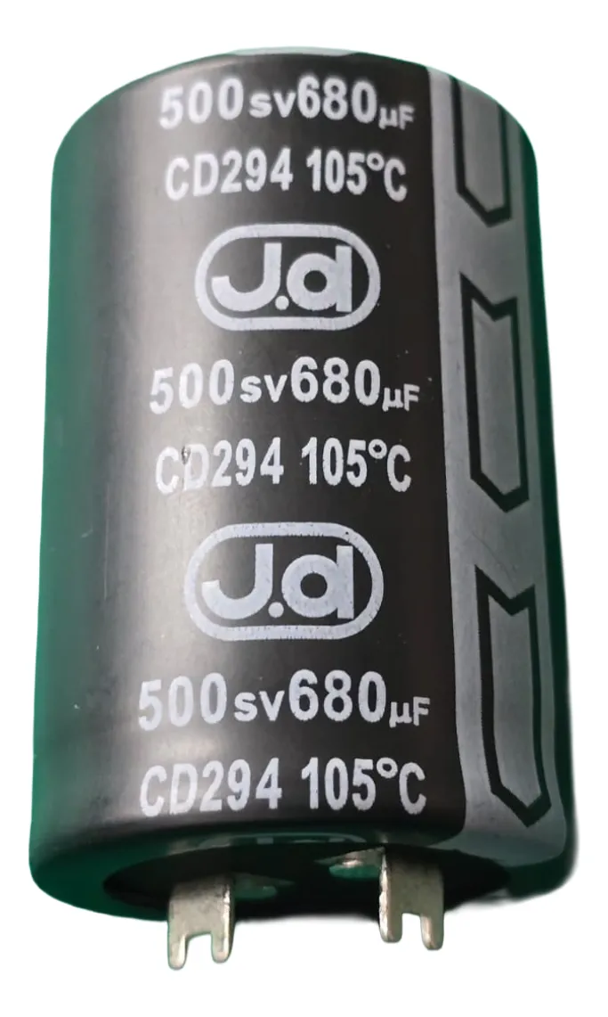 Capacitor Eletrolítico 680uF 500V 105°C Alta Tensão