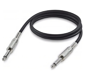 Cabo P10 Mono x P10 Mono 1M Storm Tech para guitarra e instrumentos musicais