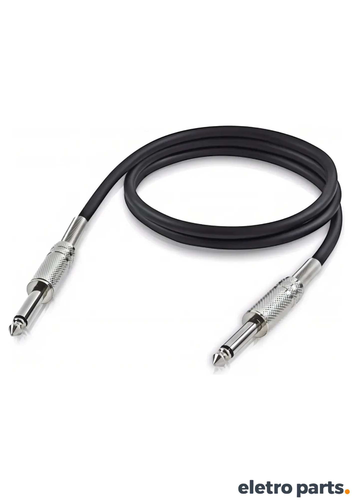 Cabo P10 Mono x P10 Mono 1M Storm Tech para guitarra e instrumentos musicais