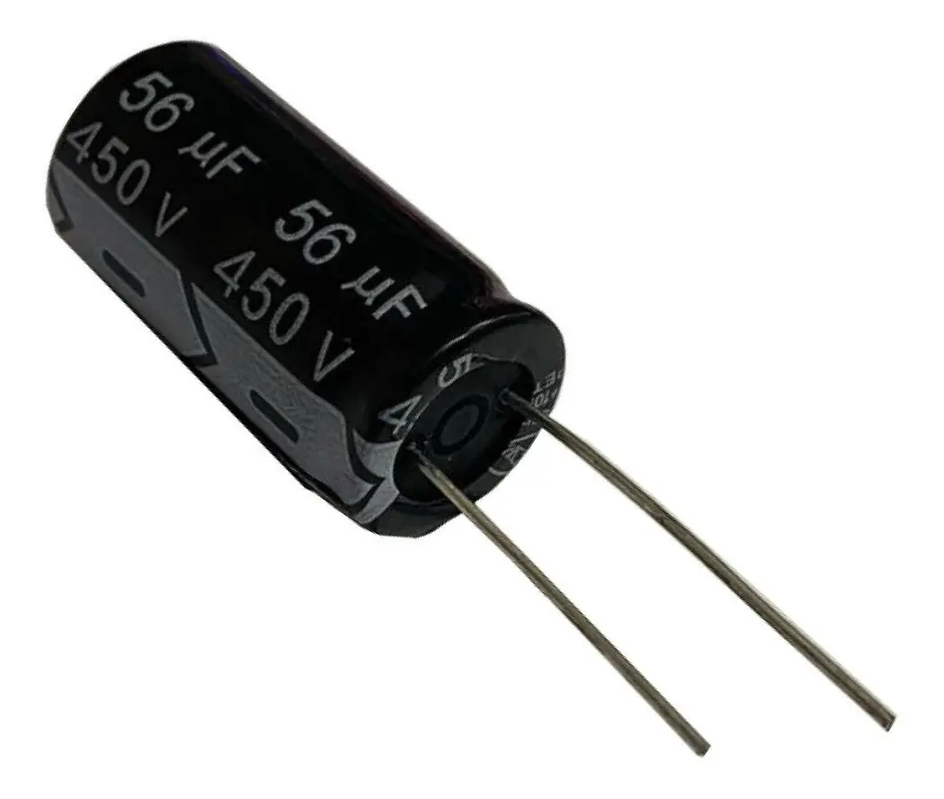 Capacitor Eletrolítico 56uF 450V 105°C - Imagem 2