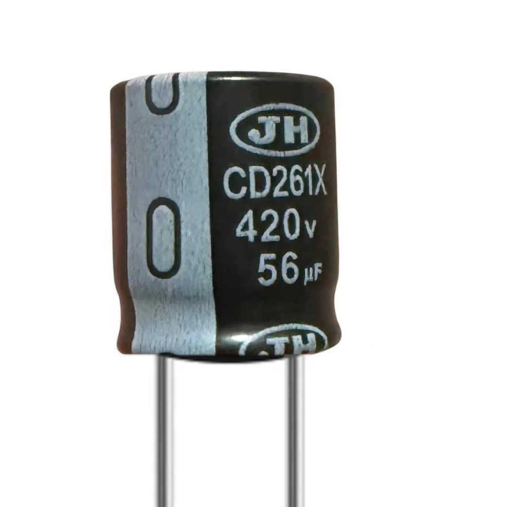 Capacitor Eletrolítico 56uF x 420V - 105º