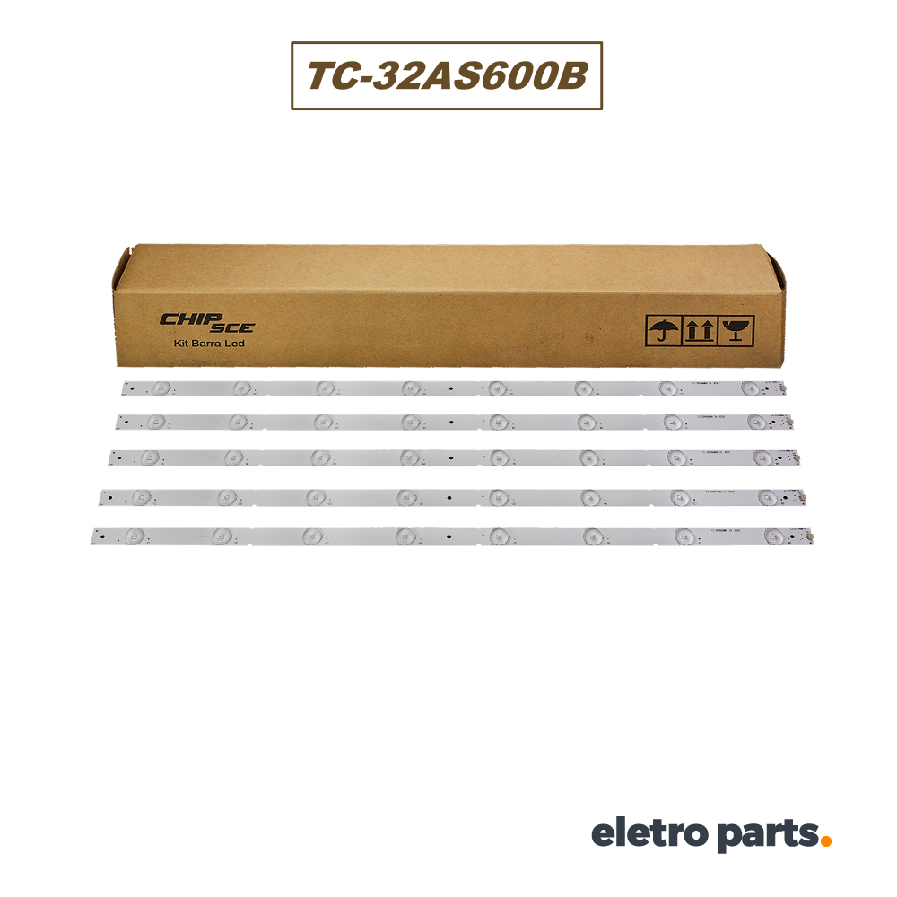 Barra Panasonic TC-32AS600B - 5 Barras 8 Led's