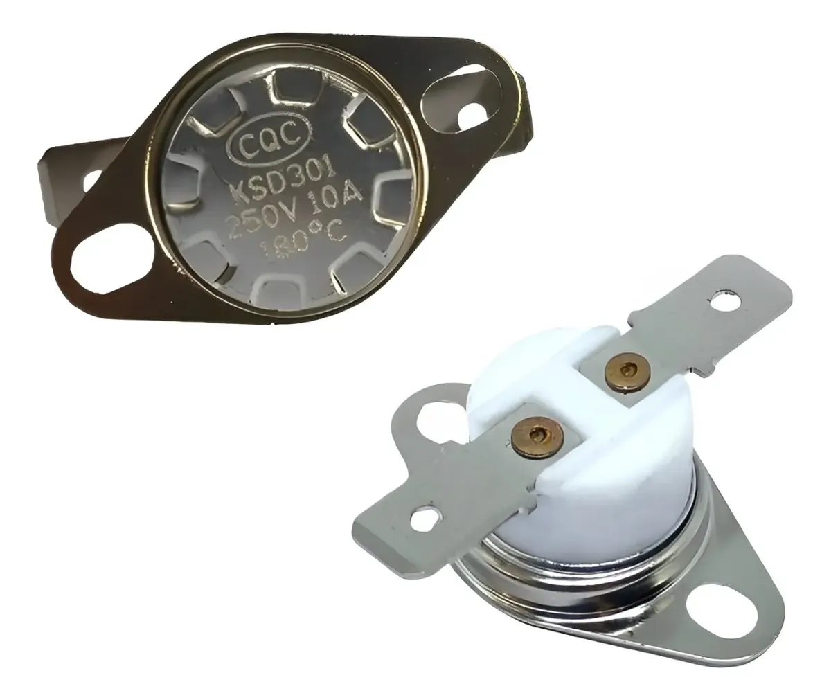 Termostato KSD301 180°C 250V 10A - Imagem 3
